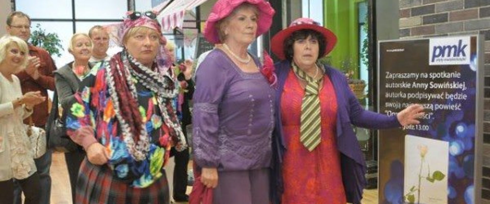 Emilia Krakowska, Maria Maj i Elżbieta Jodłowska w „Galerii”
