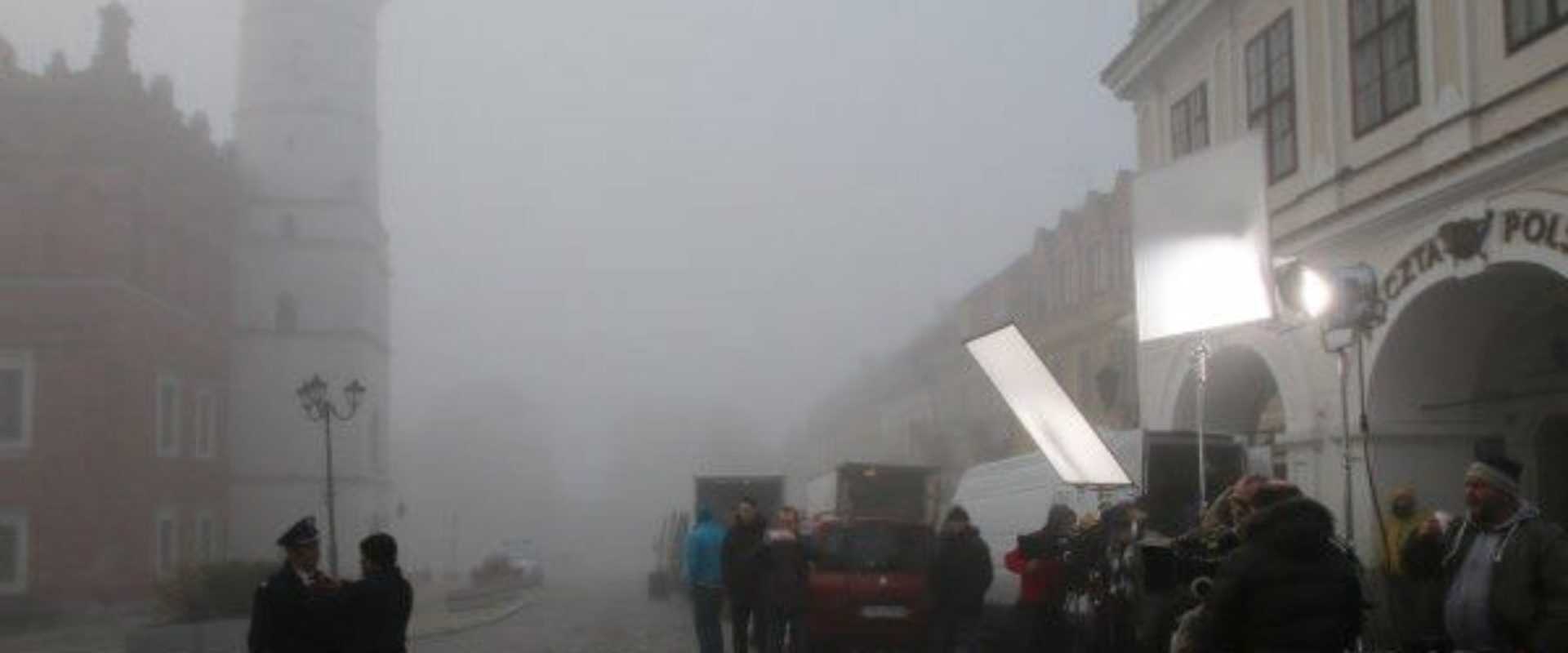 Sandomierz we mgle