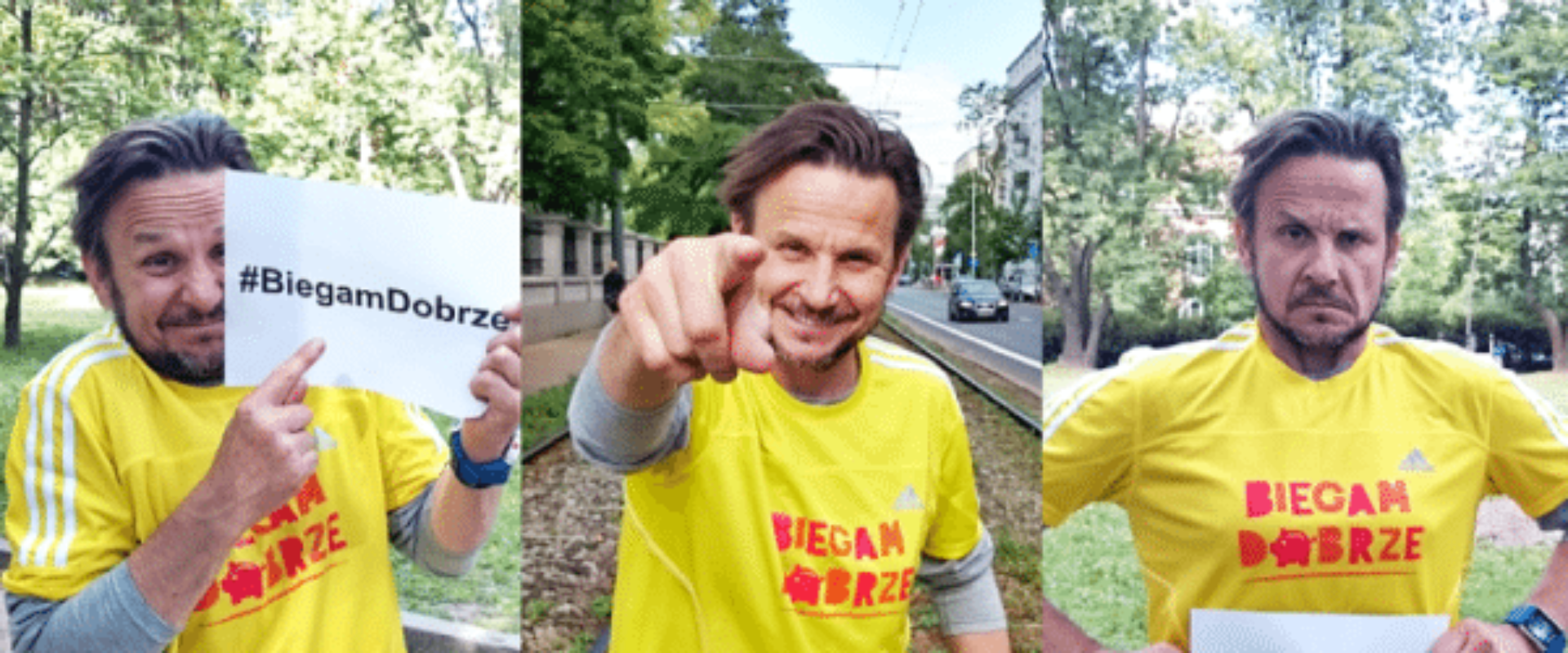 Bartek Topa pobiegnie i pomoże